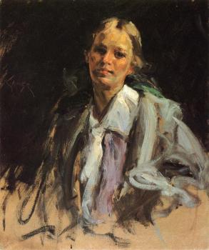 William Merritt Chase : Young Girl